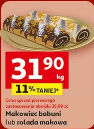 Makowiec babuni lub rolada makowa