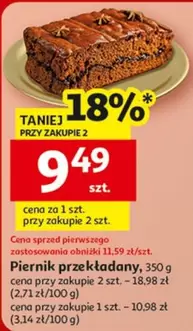 Piernik przekładany