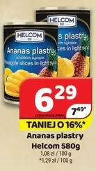 Ananas plastry