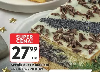 Sernik Duet Z Makiem