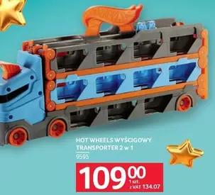 Hot Wheels - WYŚCIGOWY TRANSPORTER 2 w 1