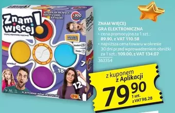 ZNAM WIĘCEJ GRA ELEKTRONICZNA