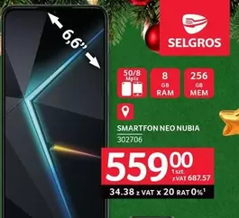 Ram - SMARTFON NEO NUBIA 302706