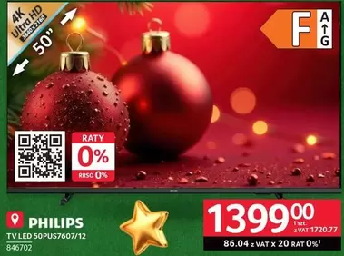 Philips - TV LED 50PUS7607/12
