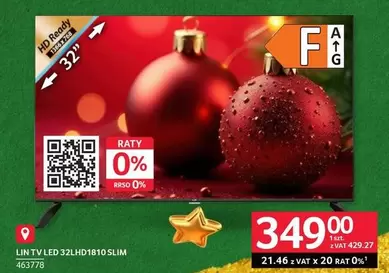 TV LED 32LHD1810 SLIM