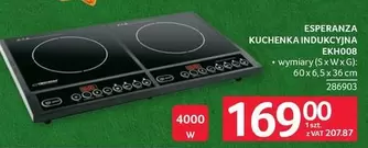 KUCHENKA INDUKCYJNA EKH008