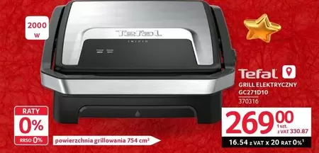 GRILL ELEKTRYCZNY GC271010