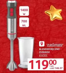 BLENDER RĘCZNY ZHB4650