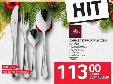 KOMPLET SZTUĆCÓW 24 CZĘŚCI MANGO