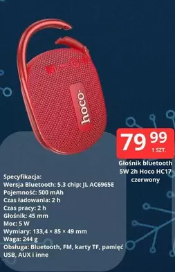 Mm - Głośnik bluetooth 5W 2h HC17