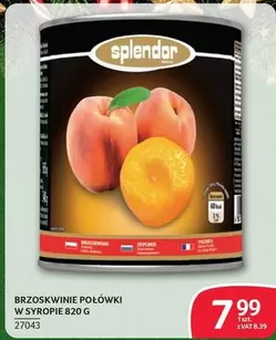 BRZOSKWINIE POŁÓWKI