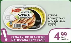 SZPROT PODWĘDZANY W OLEJU