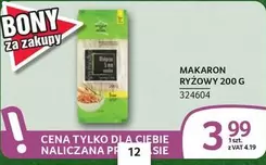 MAKARON RYŻOWY