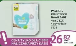 Pampers - CHUSTECZKI NAWILŻANE