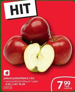 JABŁKA JONAPRINCE 3 KG