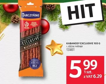 KABANOSY EXCLUSIVE 105 G