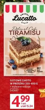 GOTOWE CIASTO W PROSZKU