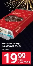 BISZKOPTY PASJA KOKOSOWE 654 G