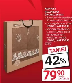 RĘCZNIKÓW ŚWIĄTECZNYCH