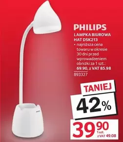 Philips - LAMPKA BIUROWA HAT DSK213