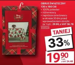 OBRUS ŚWIĄTECZNY