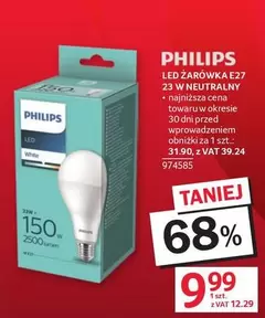 Philips - LED ŻARÓWKA E27 23 W NEUTRALNY