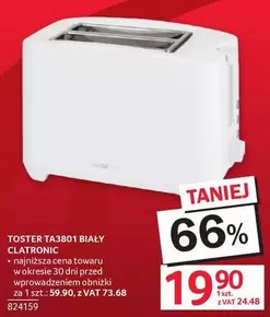TOSTER TA3801 BIAŁY