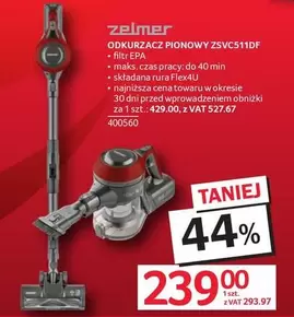 ODKURZACZ PIONOWY ZSVC511DF