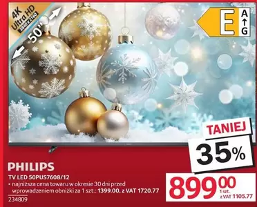 Philips - TV LED 50PUS7608/12