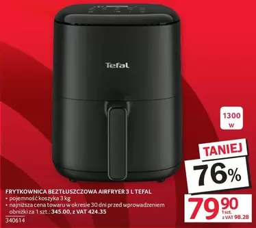 FRYTKOWNICA BEZTŁUSZCZOWA AIRFRYER 3 L