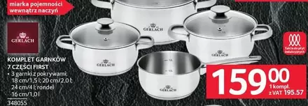 KOMPLET GARNKOW 7 CZĘŚCI FIRST