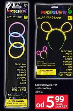 Camping - GLOW BRACELET or GLOW HEADBAND