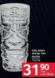 SZKLANKA 450 ML TIKI MAORI 716138