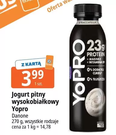 Jogurt pitny wysokobiałkowy