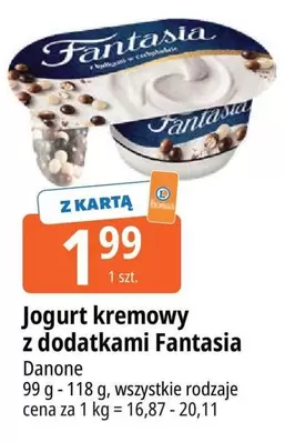 Jogurt kremowy z dodatkami Fantasia