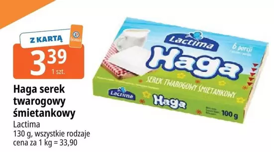 Haga serek twarogowy śmietankowy