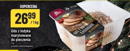 Udo z indyka marynowane do pieczenia