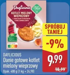 Danie gotowe kotlet mielony wieprzowy