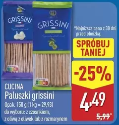 Paluszki grissini