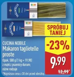 Makaron taglietelle proste