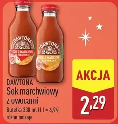 Sok marchwiowy z owocami