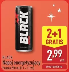 Black - Napój energetyzujący