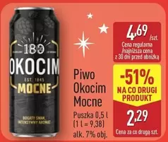 Piwo Okocim Mocne