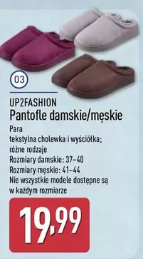 Pantofle damskie/męskie