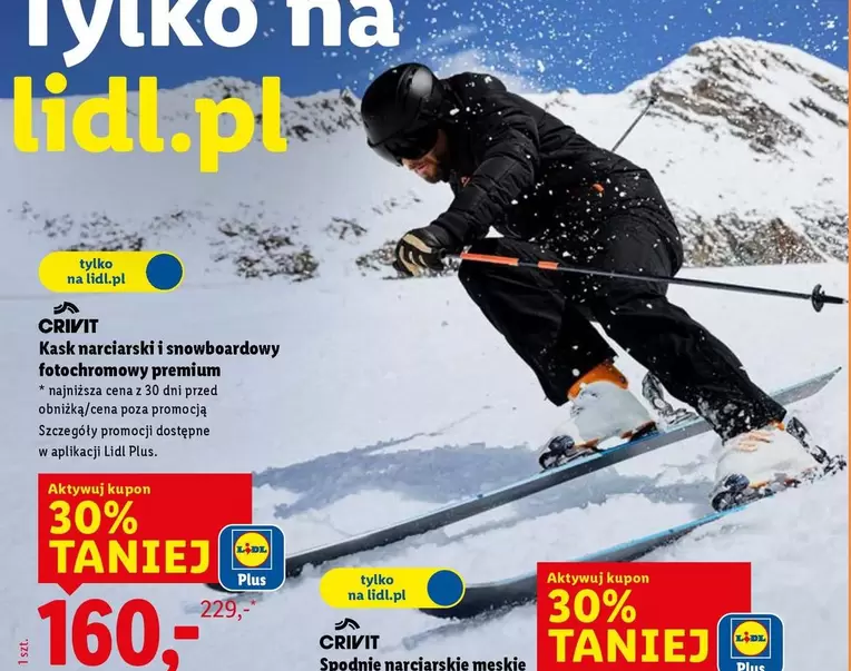 Ko - Kask narciarski i snowboardowy fotochromowy premium