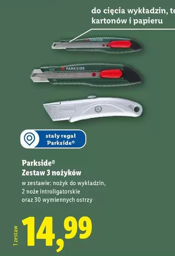 Zestaw 3 nożyków