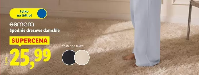 Spodnie dresowe damskie