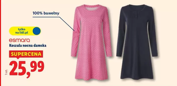 Koszula nocna damska