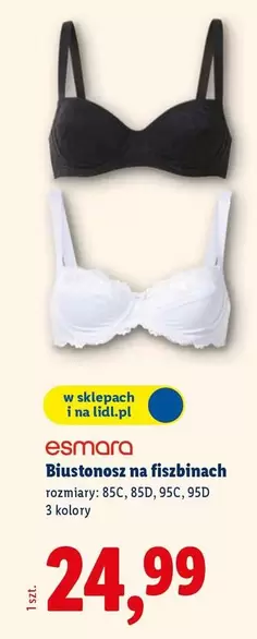 Biustonosz na fiszbinach