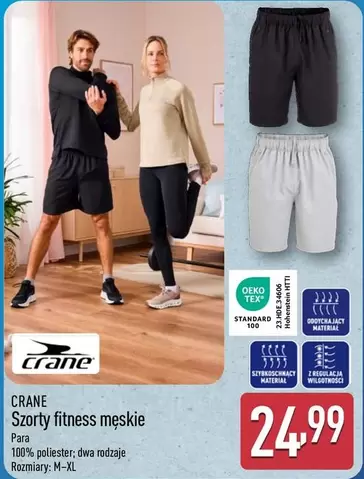 Fitness - Szorty fitness męskie